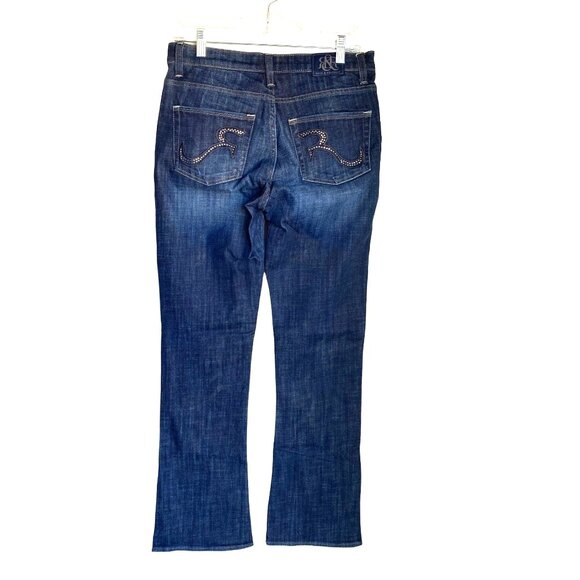 Rock & Republic Womens Bootcut Medium Wash Denim Jeans - Picture 6 of 9